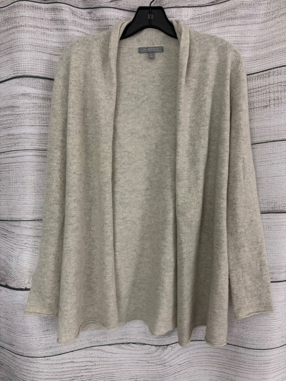 Neiman Marcus Cashmere Collection Open Front Cardigan Size M
